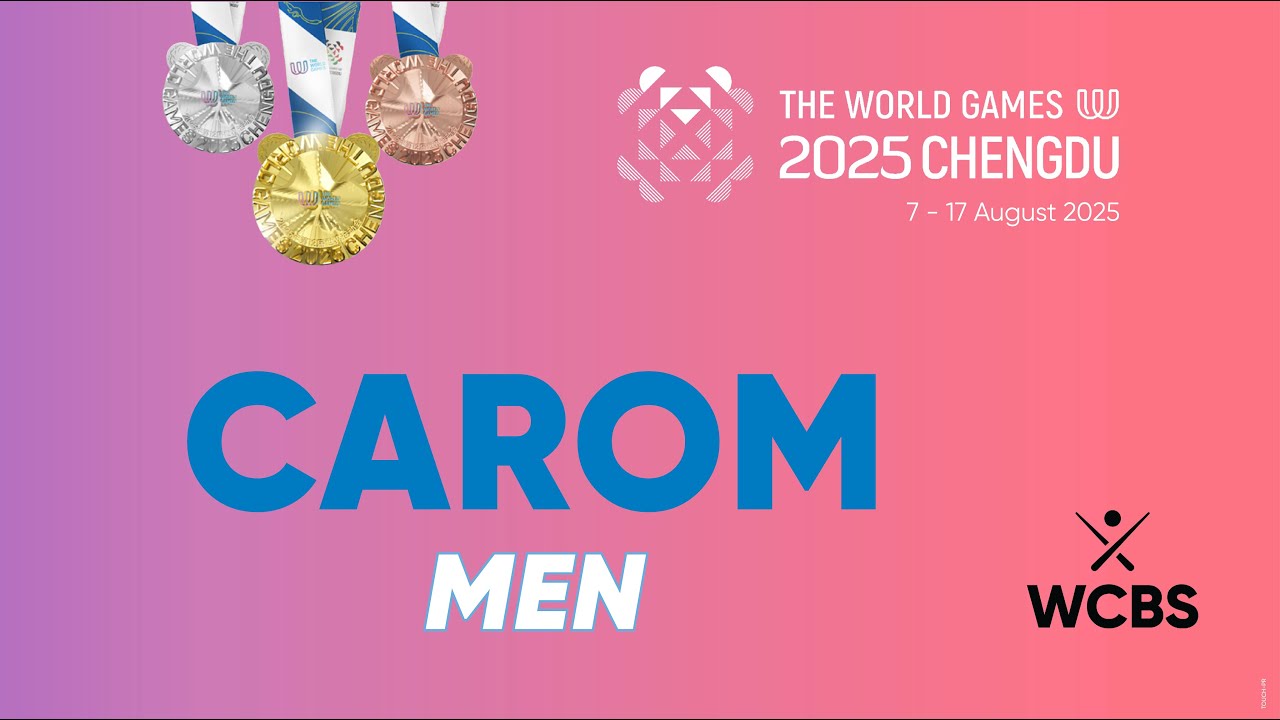 World Games 2025 - Carom Men - Day 4