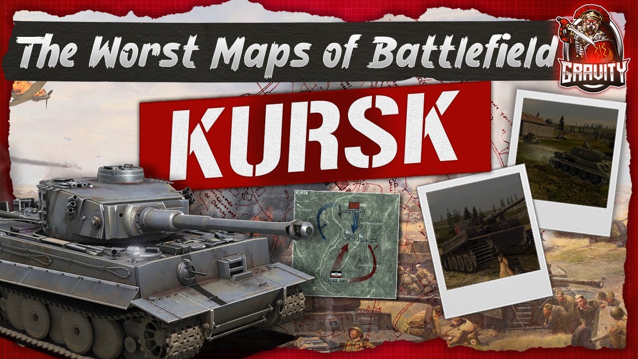 The WORST Maps of Battlefield - Ep. 9 Kursk - BF:1942