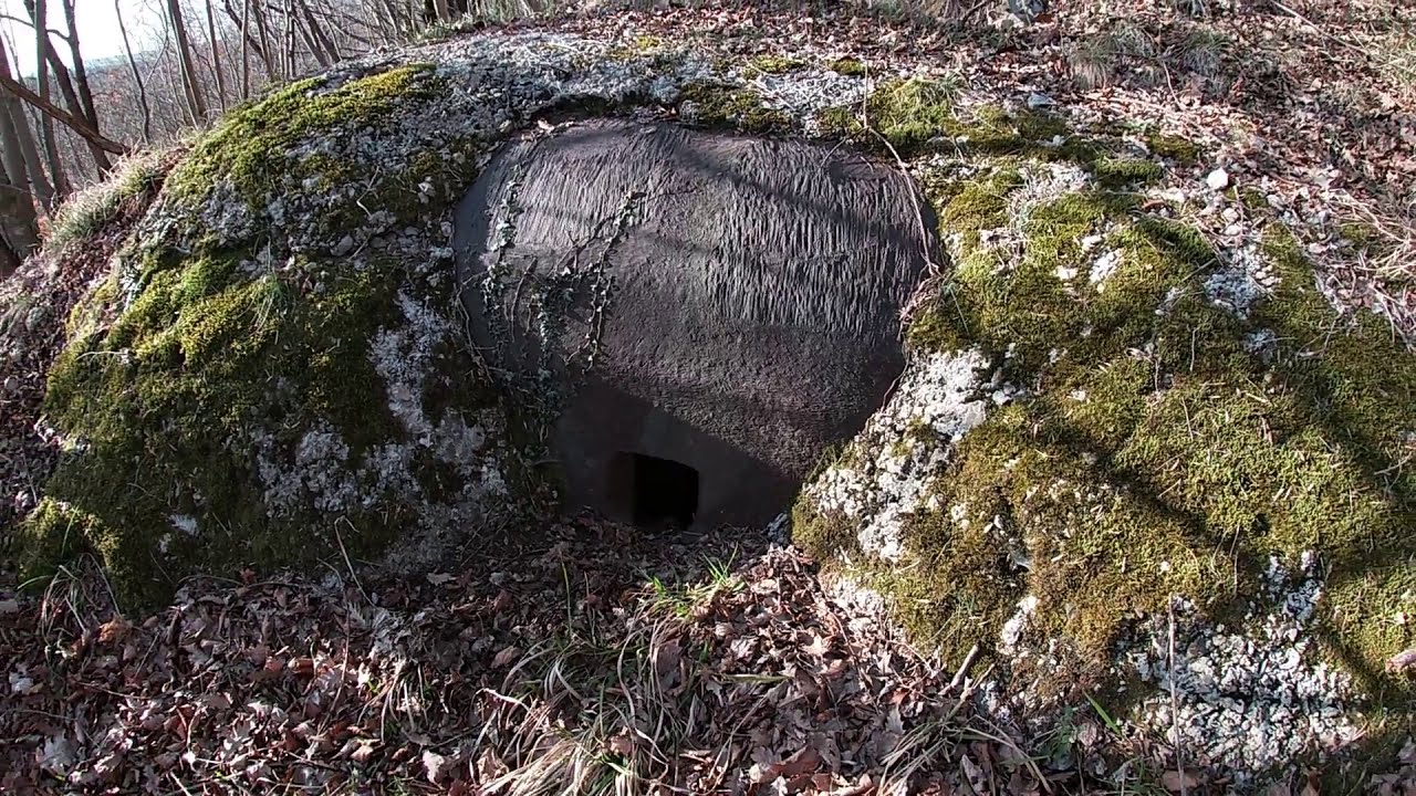 WW2 BUNKER & TUNNEL - Rijeka Underground ("Vallo Alpino") - Židovje 1 (Klana)