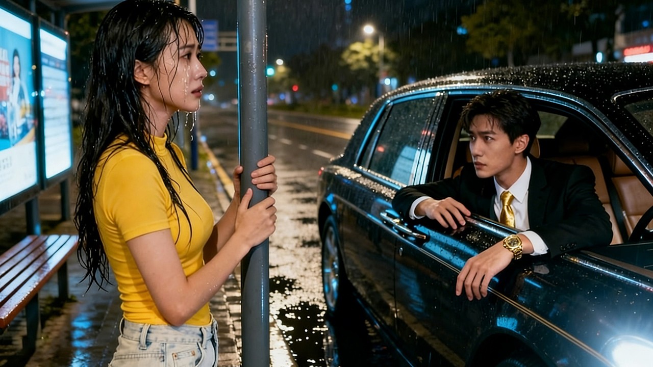 Gadis miskin tunggu bus terakhir, CEO lewat… jatuh cinta dan hidupnya berubah!