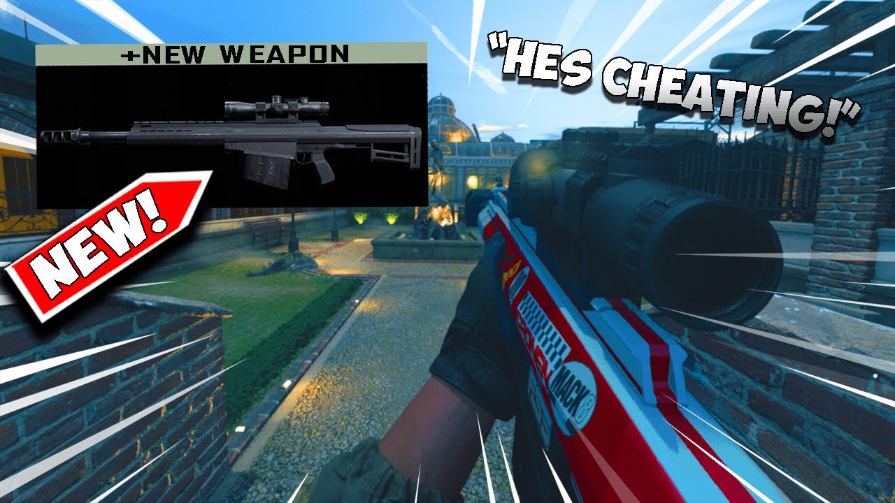 the NEW *RYTEC AMR* SNIPER is CHEATING on Modern Warfare..
