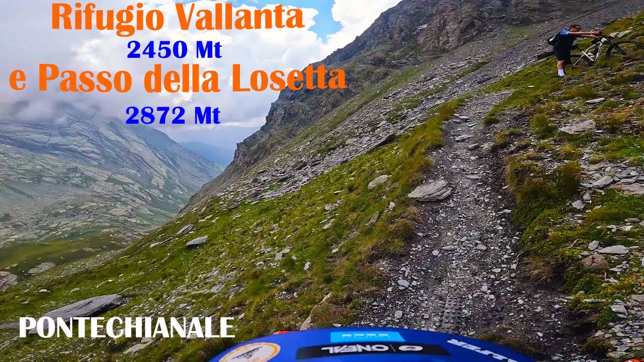 Salita al Rifugio Vallanta (2450 mt) e al passo della Losetta (2872 mt) - MTB -  28/08/2024