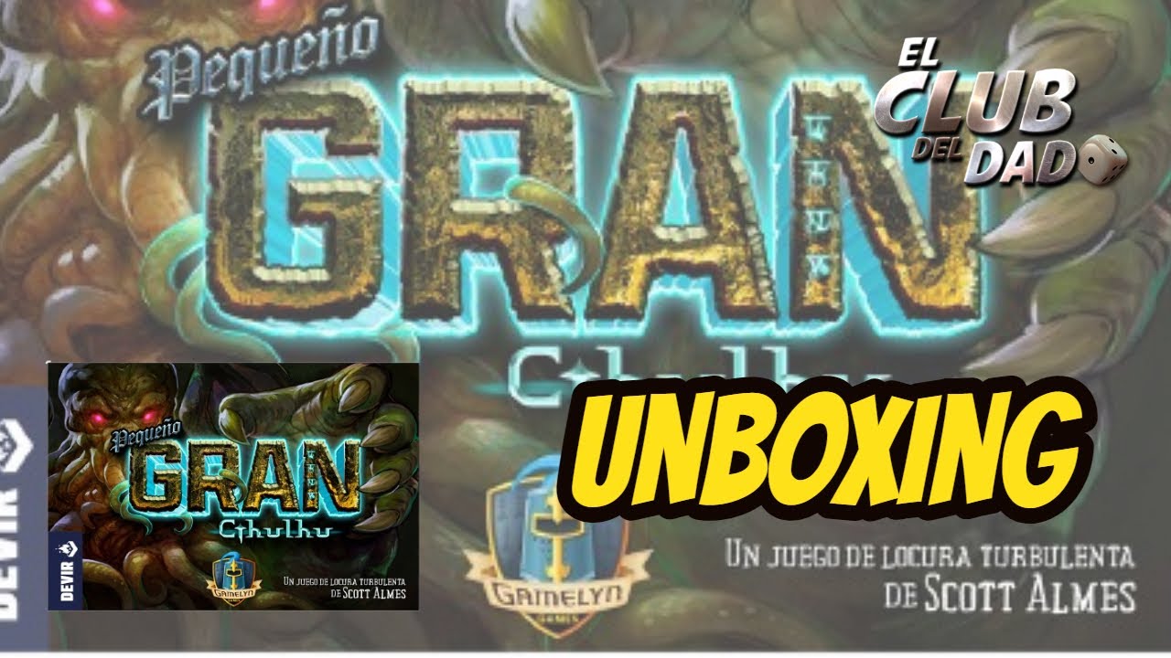 Pequeño Gran Cthulhu -  Unboxing - Juego de mesa