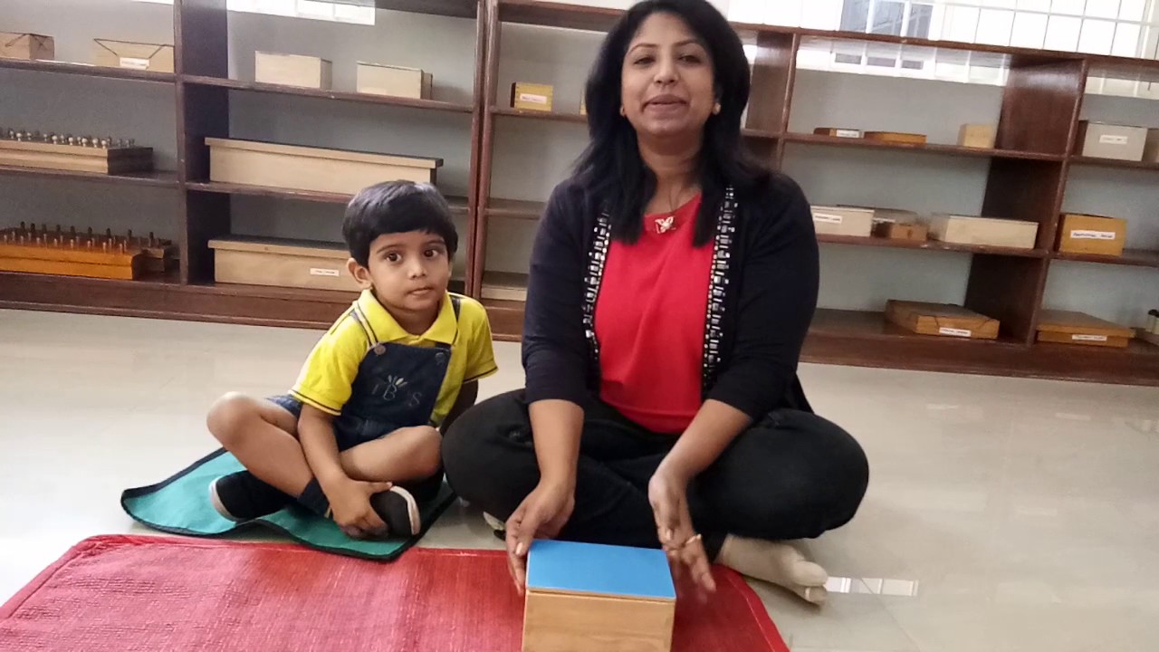 TBPS - Demonstration of Montessori Knobless cylinders