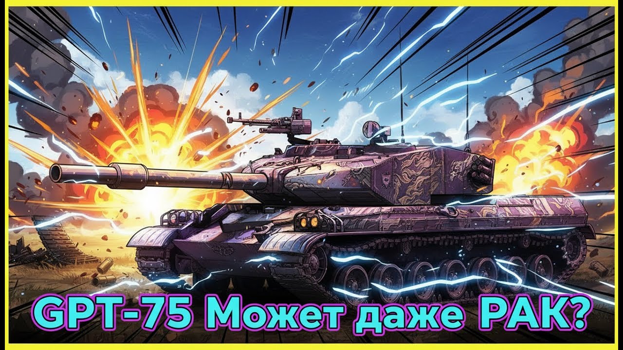 НОВИНКА! МИР ТАНКОВ! GPT 75! №5