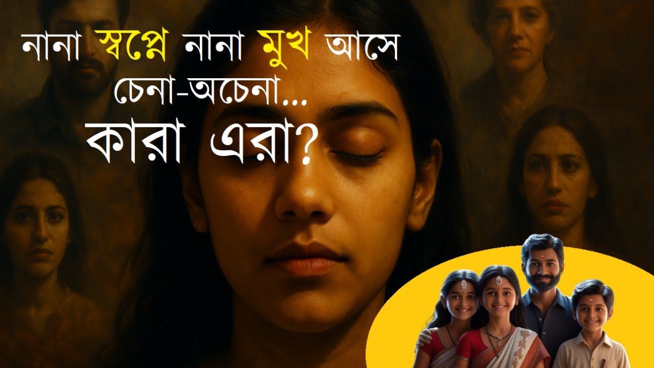 নানা স্বপ্নে নানা মুখ আসে, চেনা-অচেনা... কারা এরা? অতীতের? না ভবিষ্যতের? #PastLifeConnection