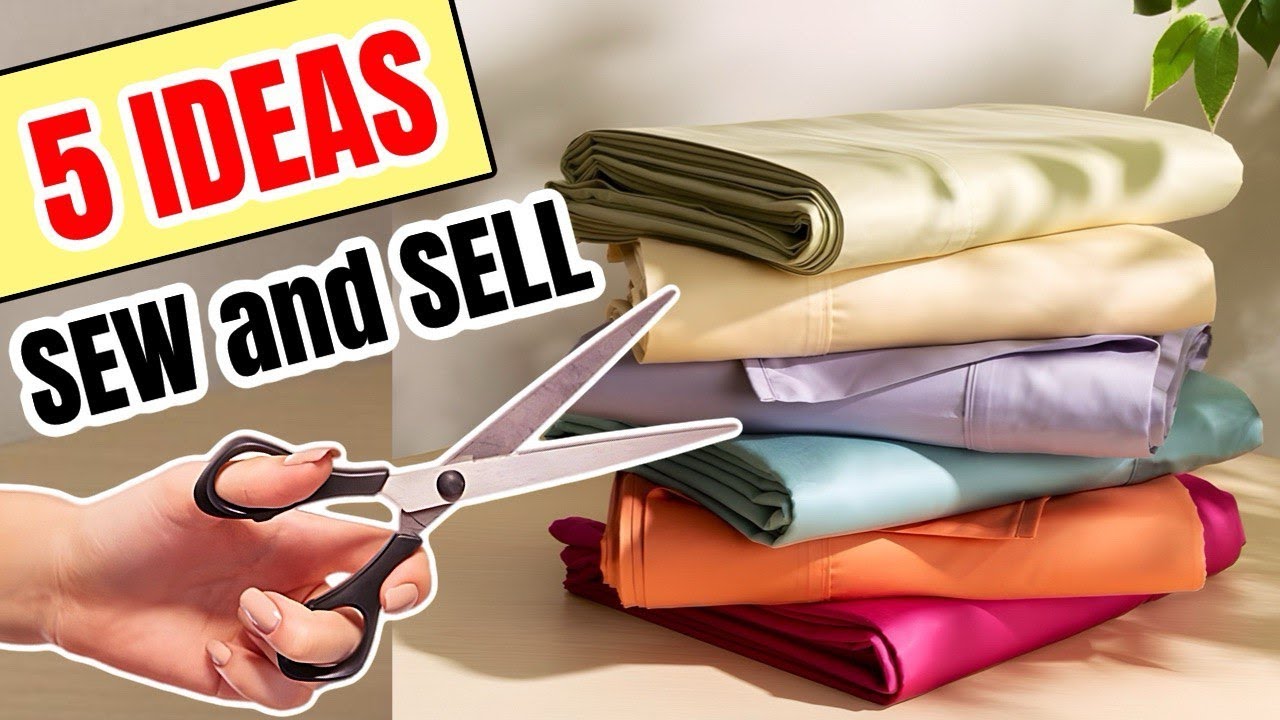 5 Unique Fabric Bags to Make & Sell | sew and sell | easy sew