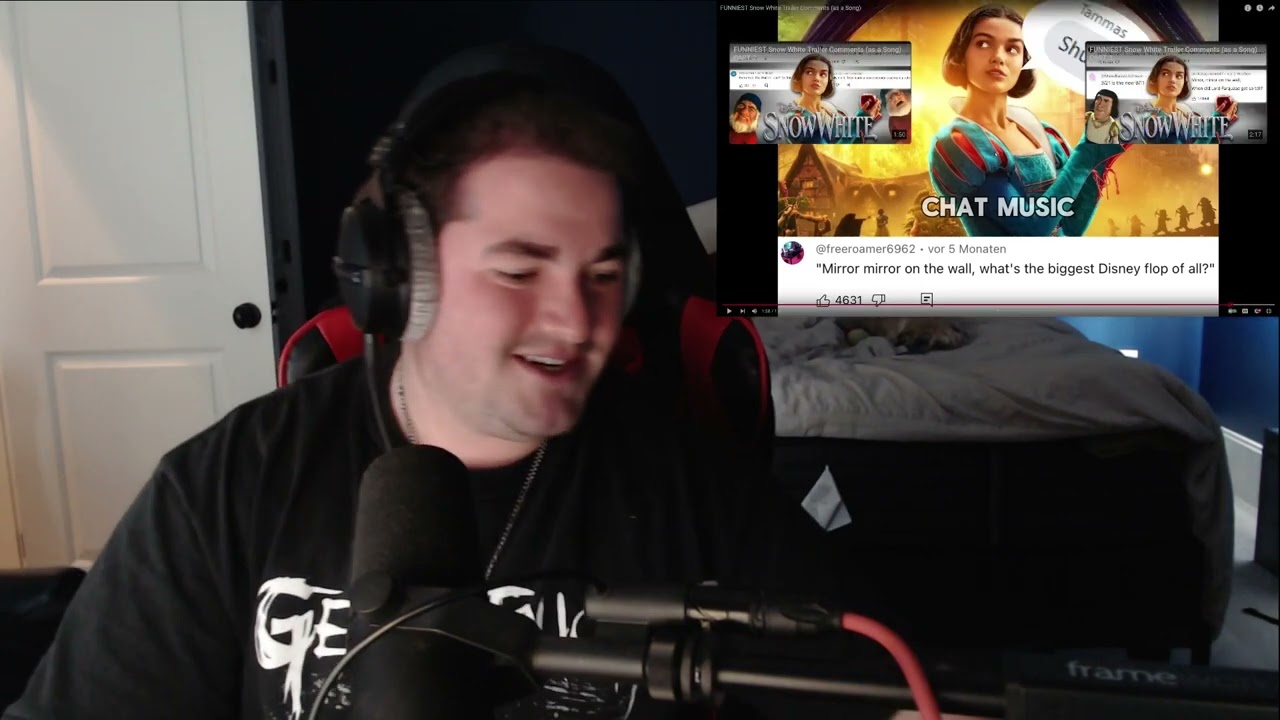 Snow White Trailer Comments (as a Song) REACTION