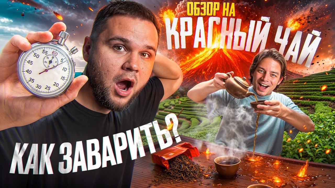ГАЙД ПО КРАСНЫМ ЧАЯМ 2026. Обзор на самый сладкий чай