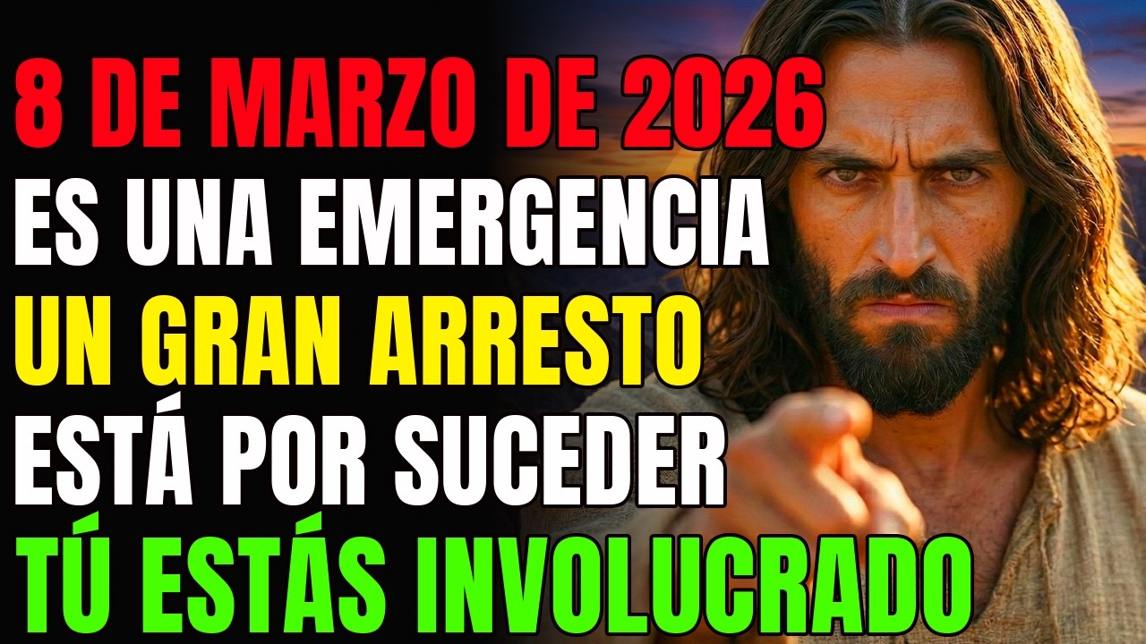 DIOS DICE: ES UNA EMERGENCIA. ESTÁ A PUNTO DE OCURRIR UN GRAN ARRESTO | MENSAJE DE DIOS HOY