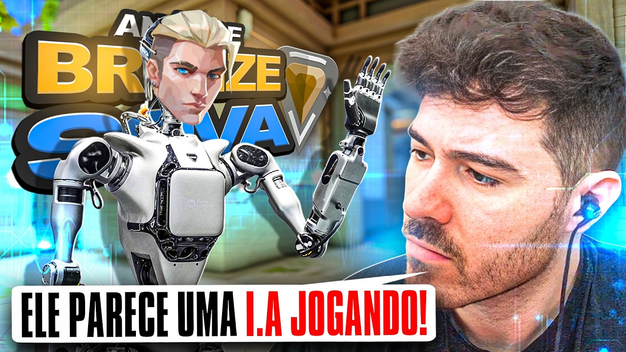 Analisei um SOVA que joga IGUAL UM BOT no BRONZE 2 - f0rsaken análises