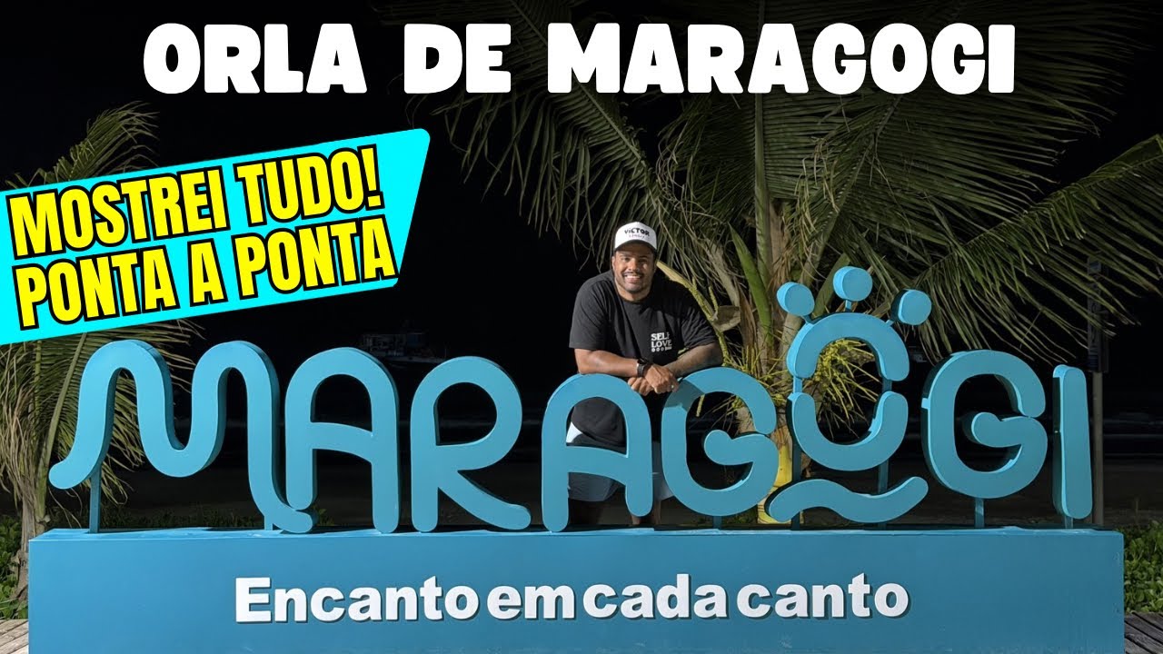 SAIBA TUDO O QUE TEM NA ORLA DE MARAGOGI. RESTAURANTES, BARES E LOJAS. 