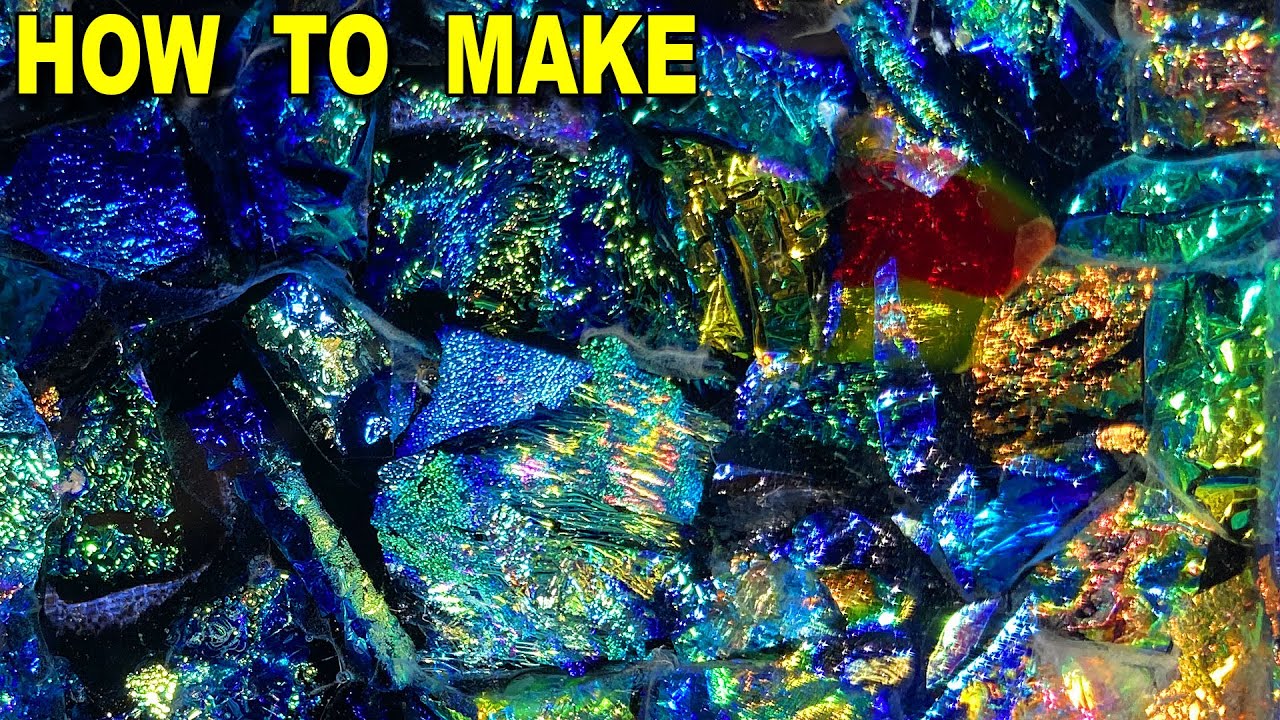 Scrap Dichroic Glass to Something Useful, Fused Glass Tutorial