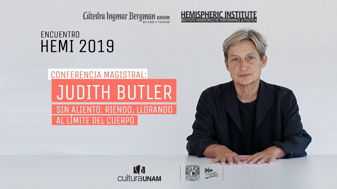 Judith Butler. Sin aliento: riendo, llorando al límite del cuerpo