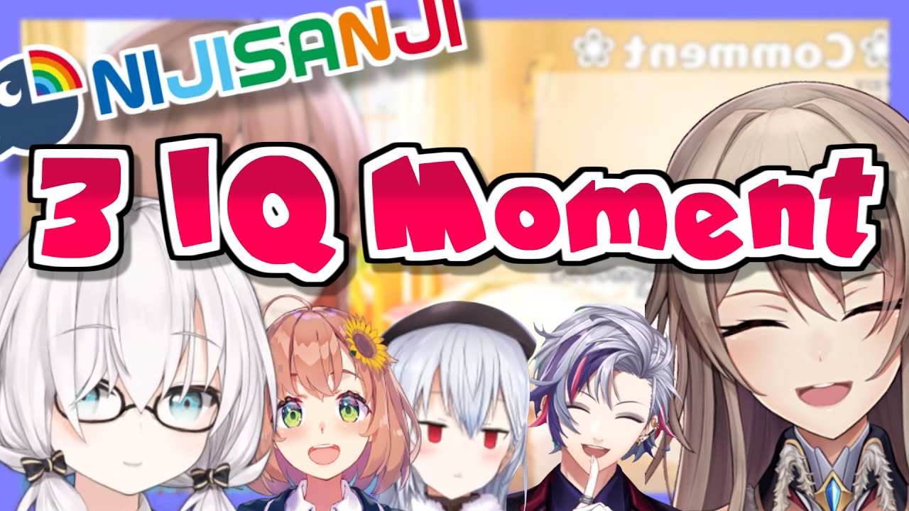[Nijisanji] LOW IQ Moment [Eng Sub]