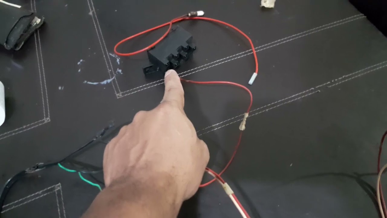 como va conectado el sistema eléctrico demi estufa