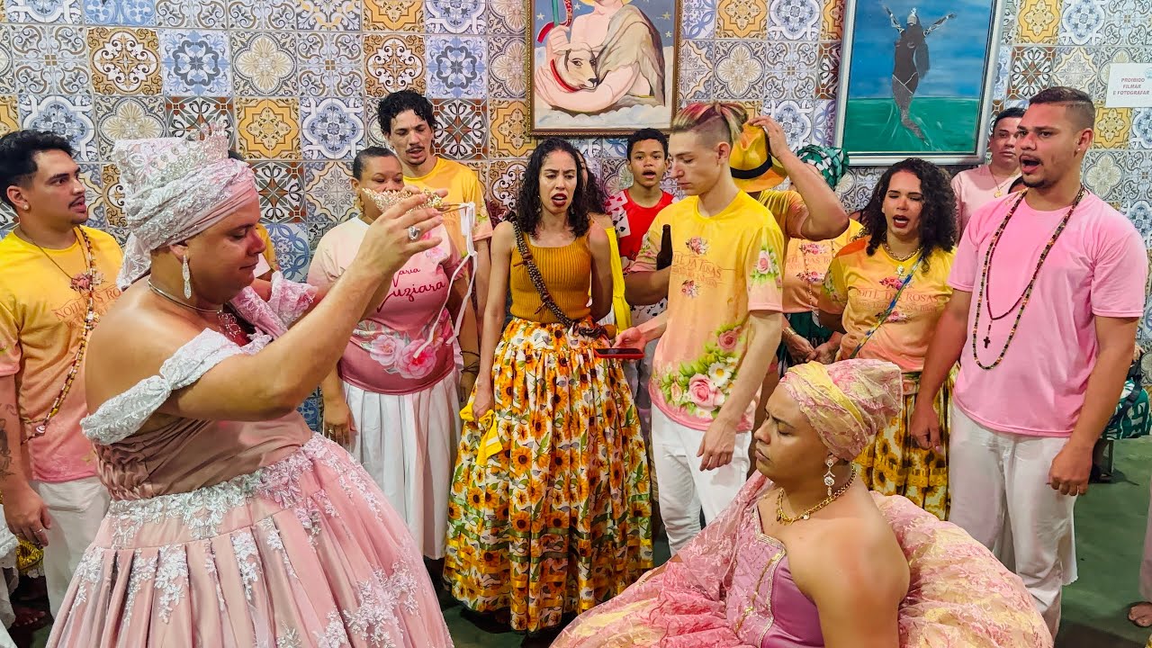 Festa da Mestra Maria Luziara 2025 coroação da Mestra Ana Duah