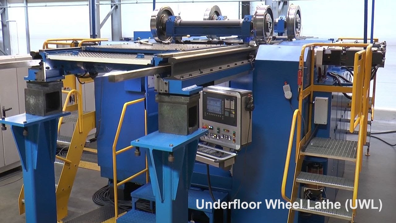 RAFAMET 2 UGE 180 N – Underfloor Wheel Lathe (UWL)