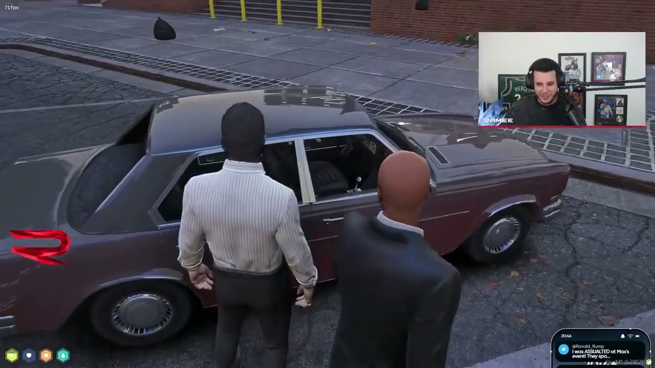 Ramee Continues To Try And Rizz Officer Kit Archer (Rays Ex-wife) | NoPixel GTA RP