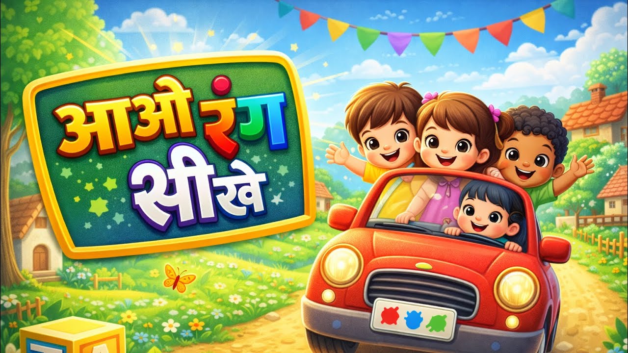 लाल हरा पीला Colours Song | Learn Colours in Hindi | Rang Seekho for Kids