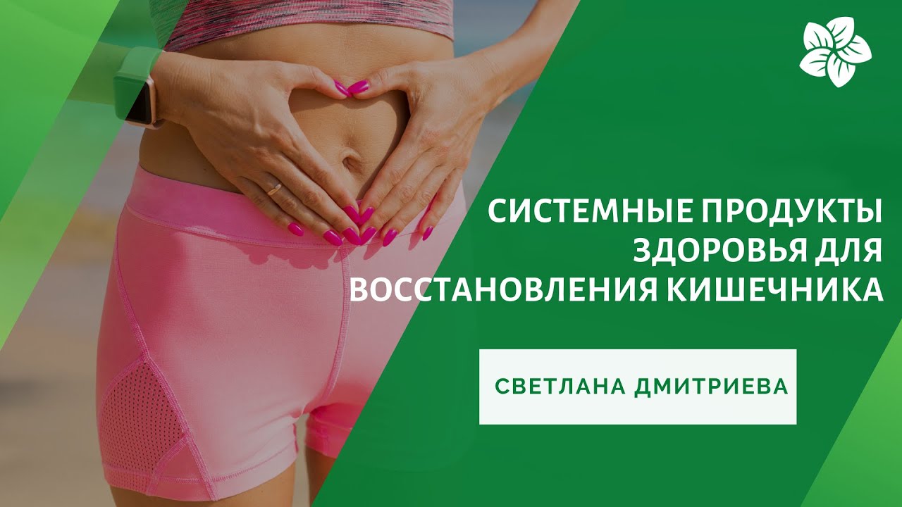 Системные продукты здоровья для восстановления кишечника