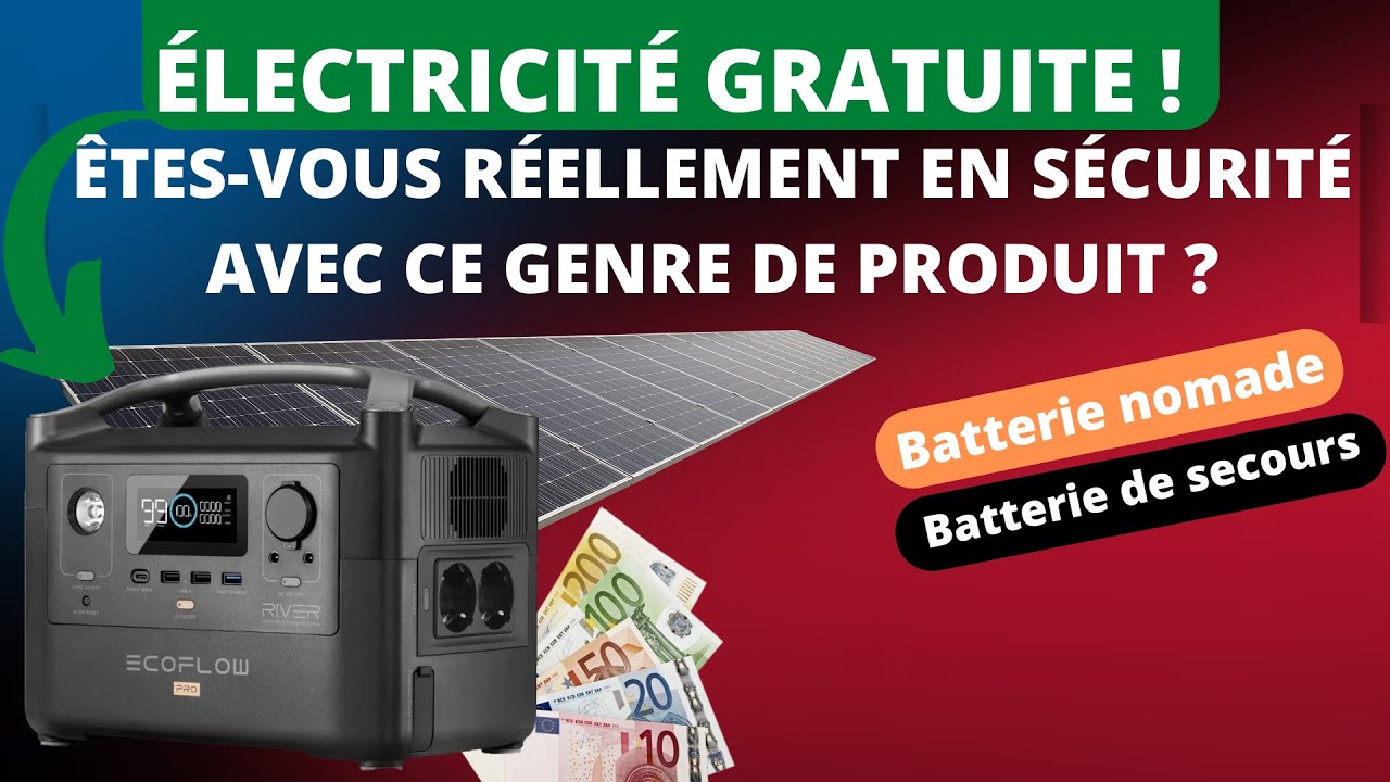 AUTONOMIE ÉNERGÉTIQUE en cas de coupure de courant C'EST POSSIBLE
