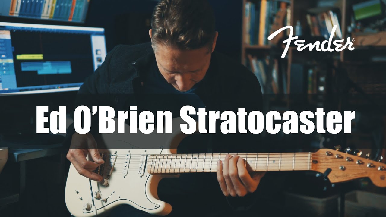 Fender Ed O'Brien(EOB) Signature Sustainer Stratocaster, short guitar test with Zoltan Gera.