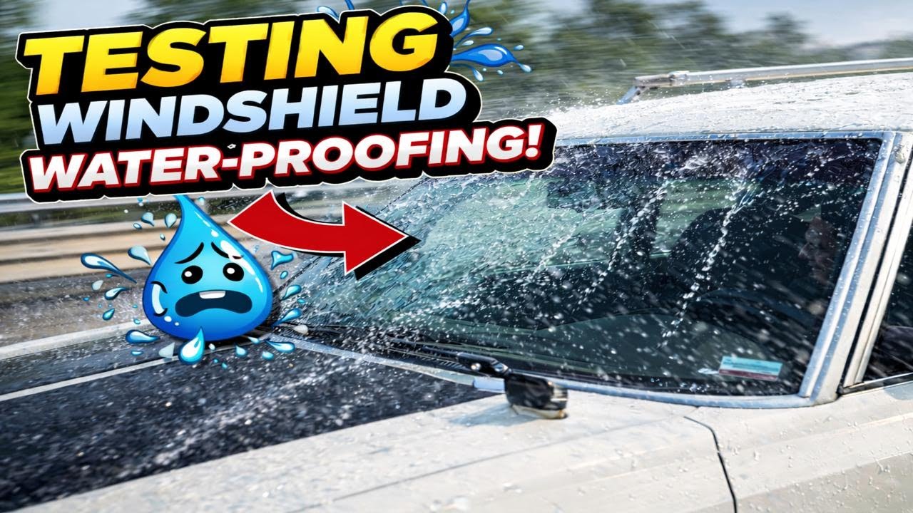We Tested Windshield Waterproofing at “Highway Speed” Using a Car Wash: This Surprised Us.