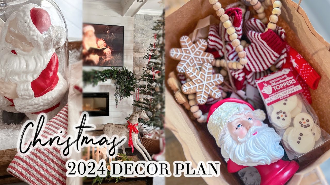 CHRISTMAS DECOR PLAN 2024 // CHRISTMAS PLAN WITH ME // CHARLOTTE GROVE FARMHOUSE