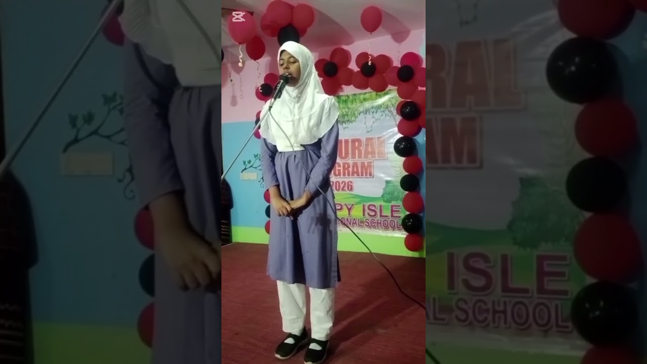 Quran tilawat performed  by Janvi, Joana