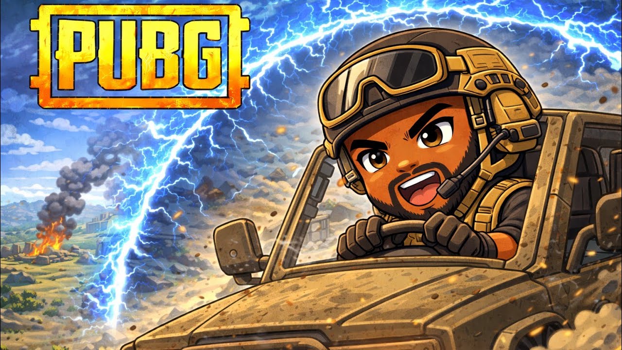 [ PUBG #12 ] I Drove Thru The Blue Half The Game😭