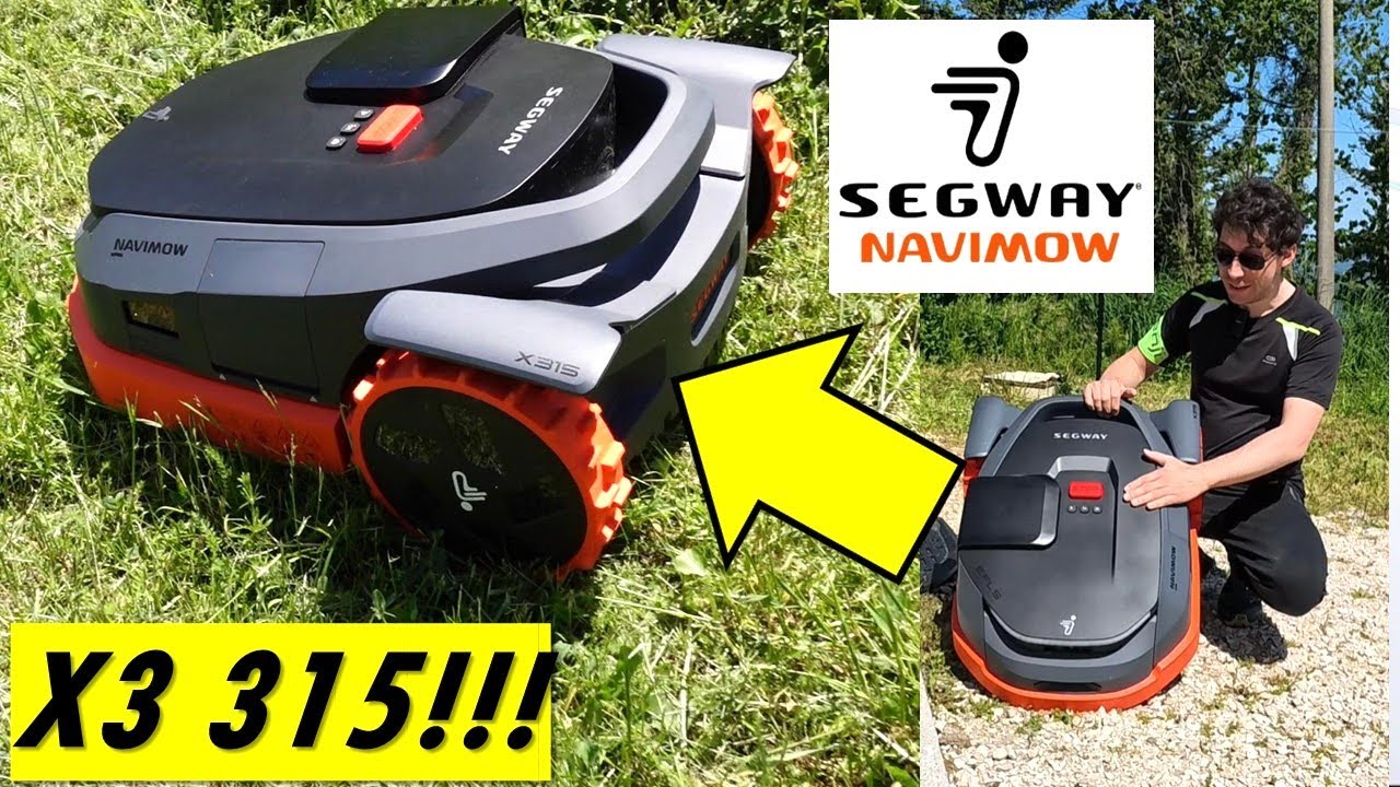 Робот SEGWAY NAVIMOW X3 периметральной версии распаковочный робот tosaerba RTK AI