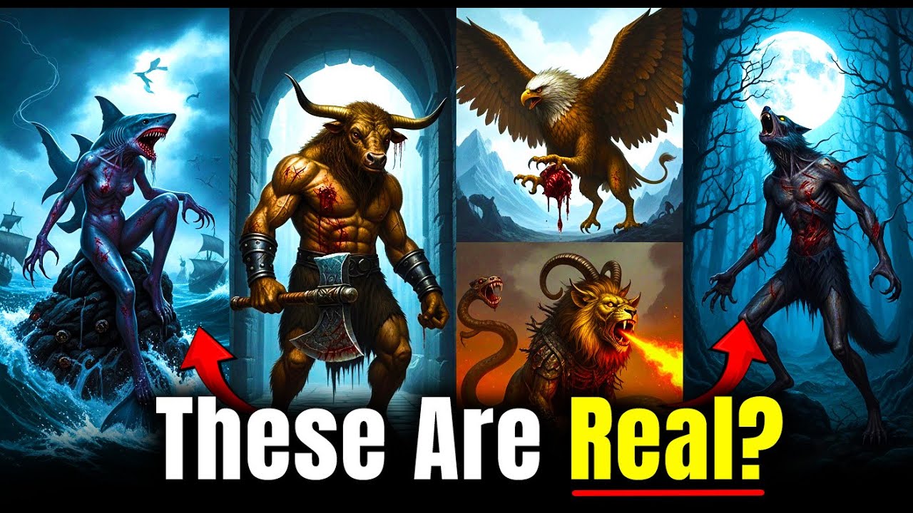 5 Mythical Sea Creatures That Actually Exist (EVIDENCE)