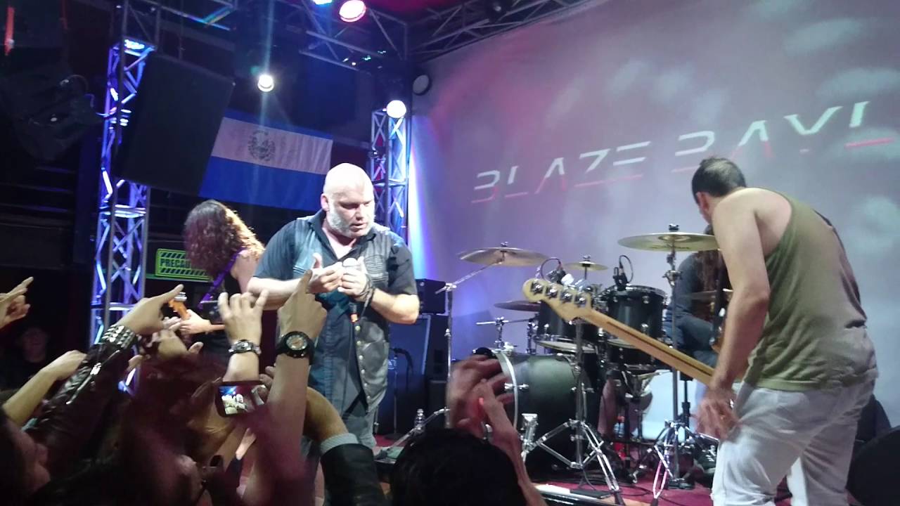 Blaze Bayley - When Two Worlds Collide / Lightning Strikes Twice (Live in Bogota 11.07.2016)