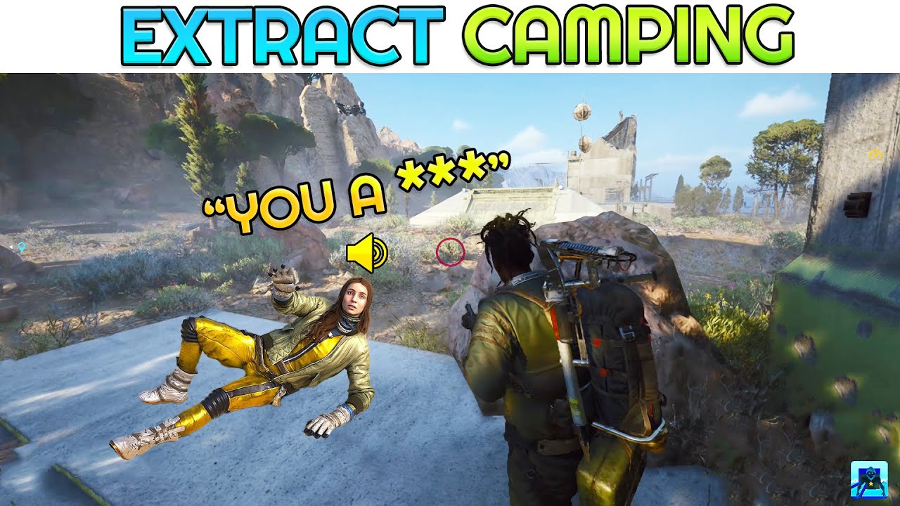 Приманивание ярости в чате Proximity - Извлечение кемпинга в Arc Raiders...