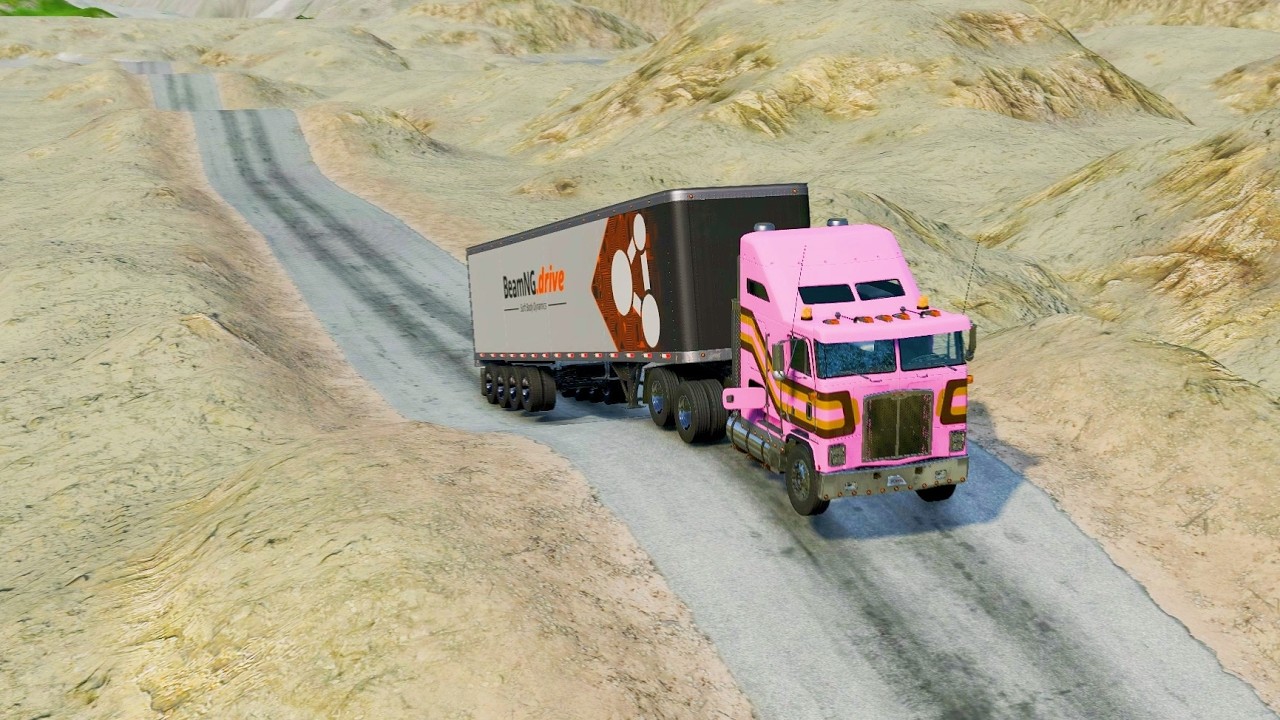 Pure Driving Experience | Road Surface Test #8 - BeamNG.drive