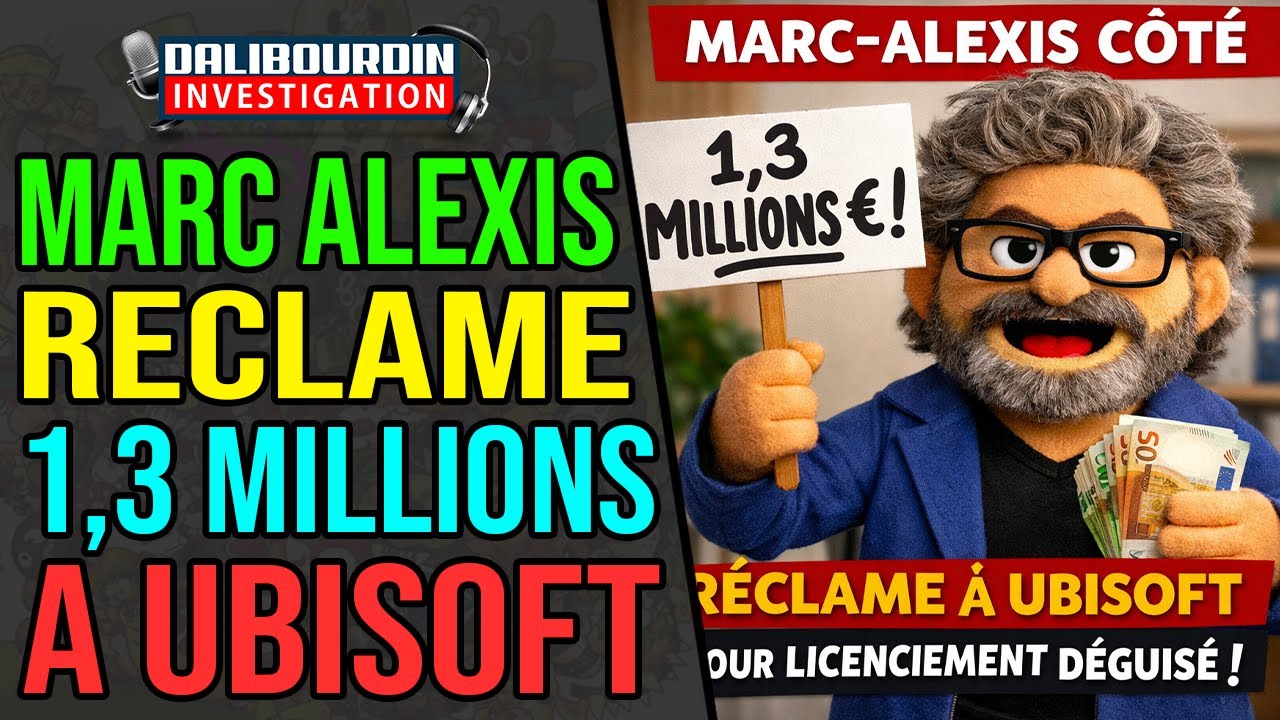 MARC ALEXIS COT&Eacute; POURSUIT UBISOFT POUR 1,3 MILLIONS POUR LICENCIEMENT D&Eacute;GUIS&Eacute;