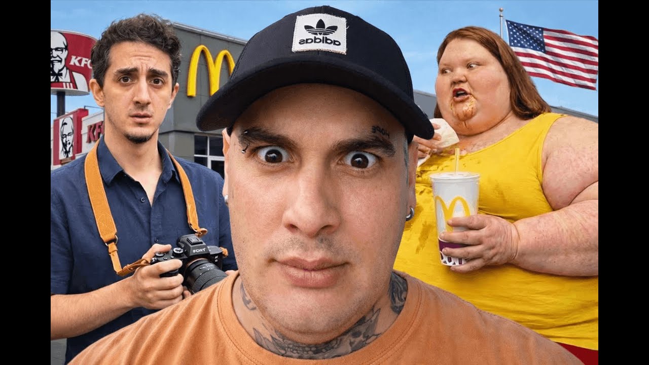 [REACT] 24 Horas na Cidade Mais Obesa do Mundo (O final me chocou) - Documentários Ruhi Çenet