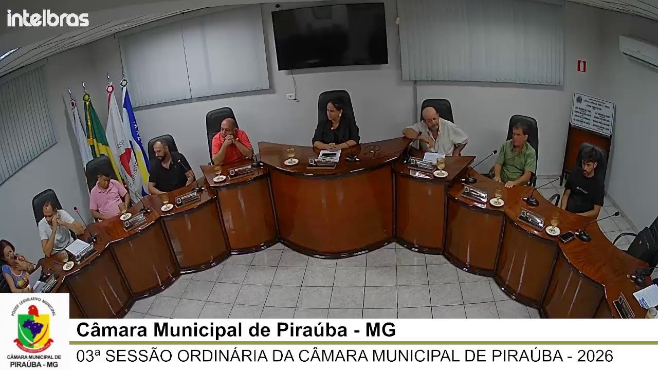 Transmissão ao vivo de Câmara Municipal de Piraúba - MG