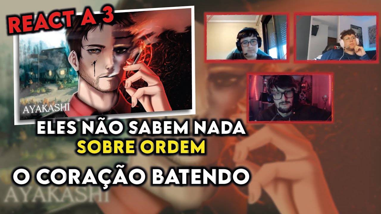 REACT A 3 - Manancial | Thiago Fritz (Ordem Paranormal) AYAKASHI