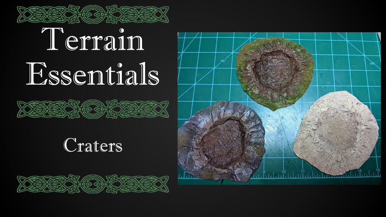 Terrain Essentials: How to Create Battlefield Craters