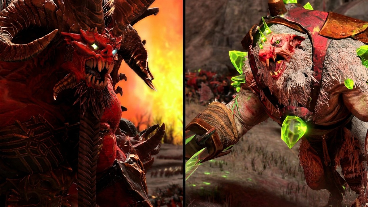 Khorne vs Skaven - Warhammer Battles