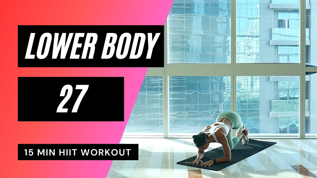 16 minute Leg Workout at home // HIIT | MrandMrsMuscle