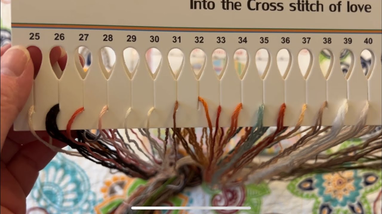 Cross stitch kits from Fansells