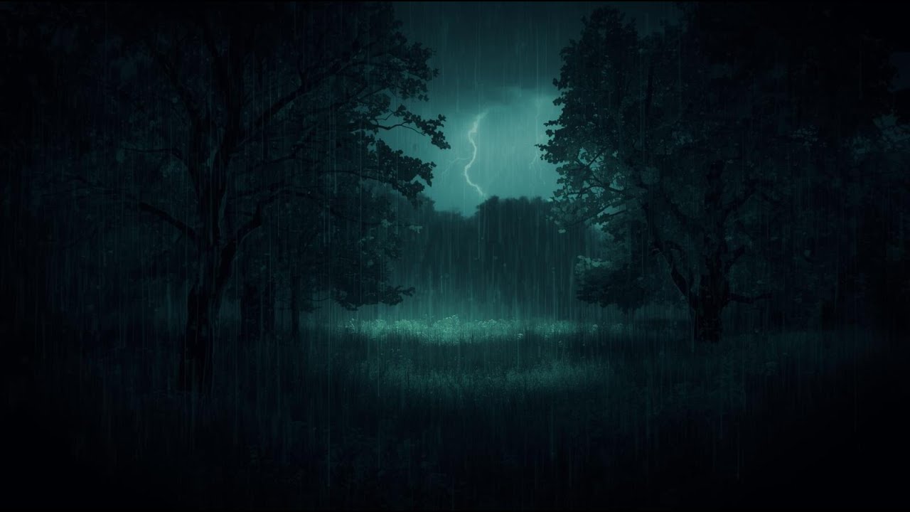Lluvia Suave para Dormir Profundamente 🌧️ Sonido Continuo 4 Horas