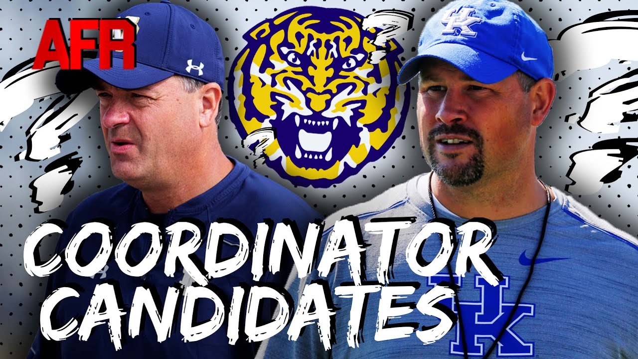 Who are the latest coordinator candidates for LSU?