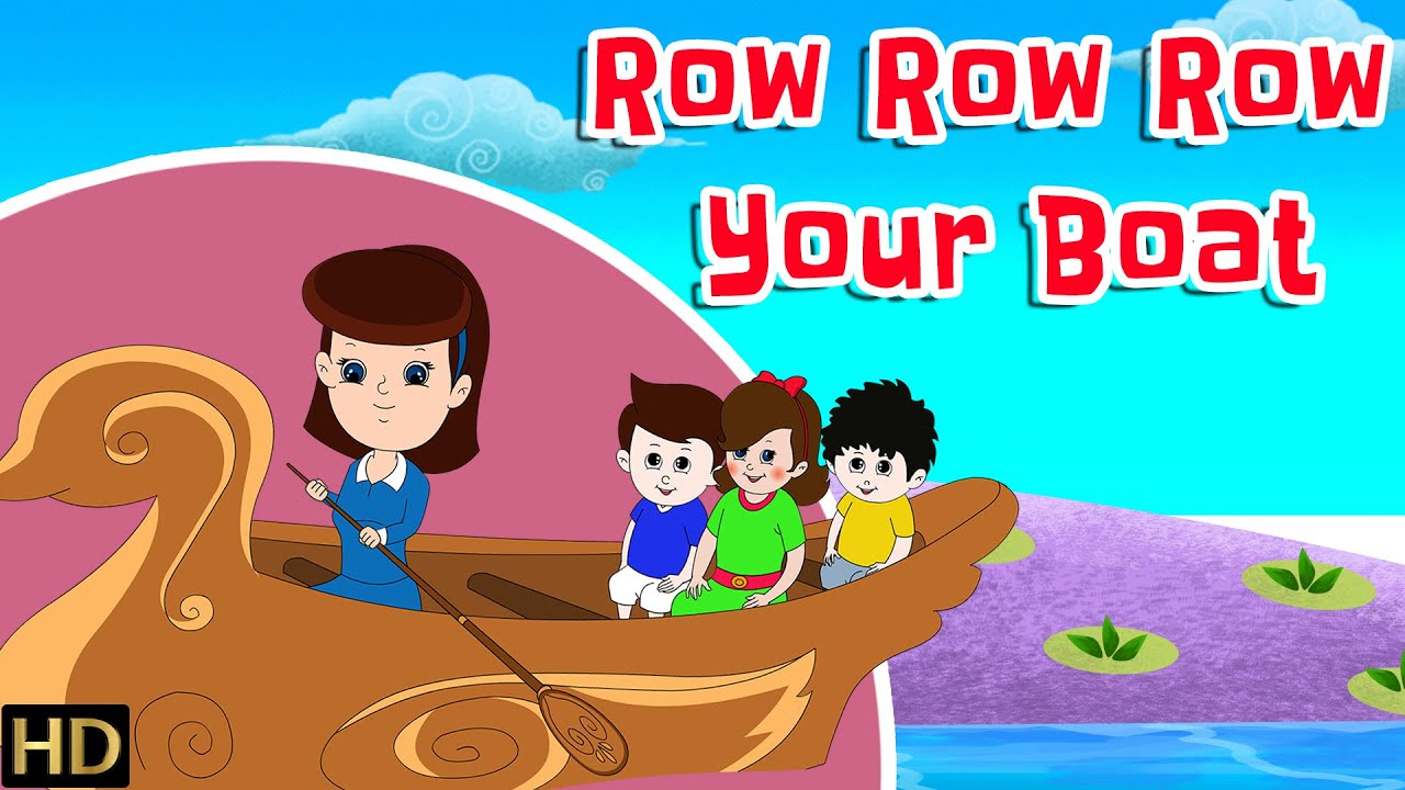 Row Row Row Your Boat (HD) - Nursery Rhymes | Popular Kids Songs | Shemaroo Kids