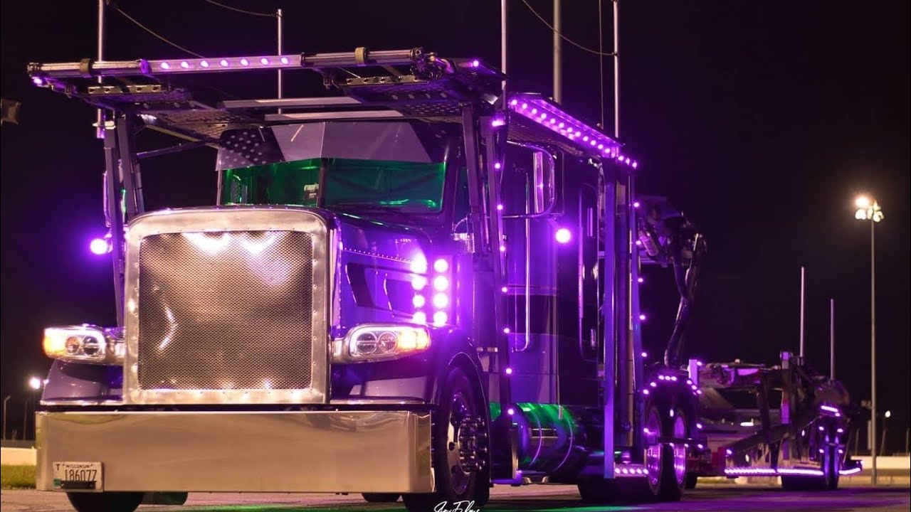 Ralphy and his custom show truck / Always Haulin / Car Hauler Cartel