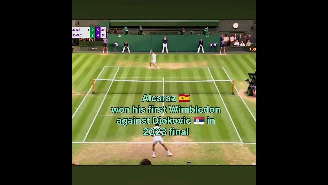 Can he win 3 Wimbledon 🇪🇸👑