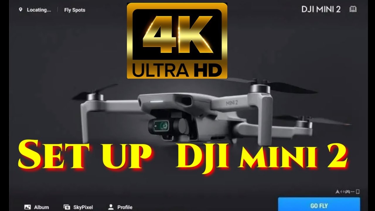 DJI MINI 2 &mdash; КАК НАСТРОИТЬ РАЗРЕШЕНИЕ 4K НА КАМЕРЕ ДРОНА